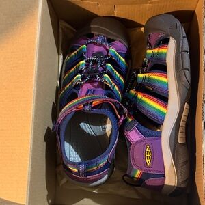 Keen Kids' Multicolor and Purple Sandals